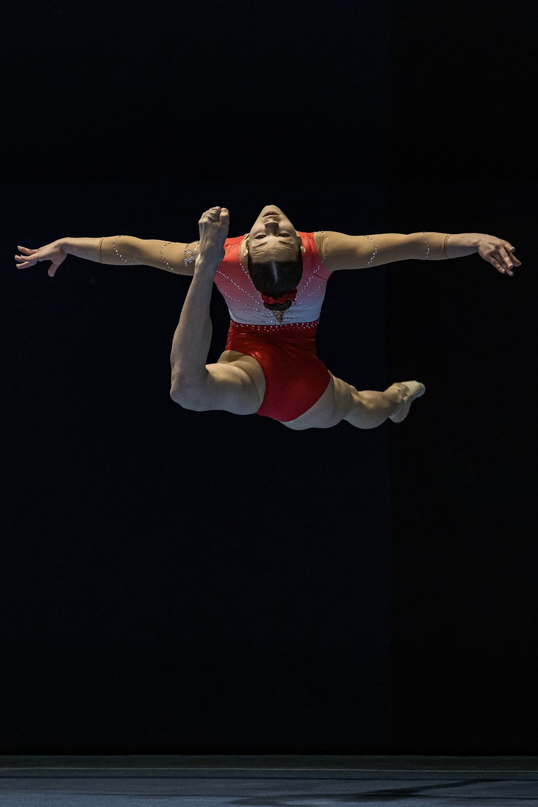 Gymnasta na kruzích